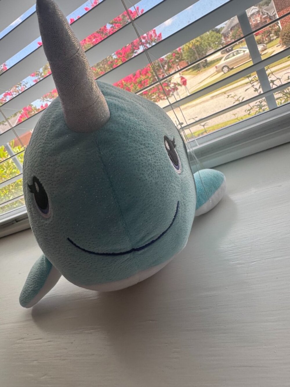 Build a Bear Workshop Blue Narwhal New with Tags